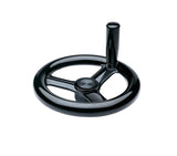 JERGENS HANDWHEEL, 14.76 THREE SPOKED, W/REVOLVING HANDLE - 22648