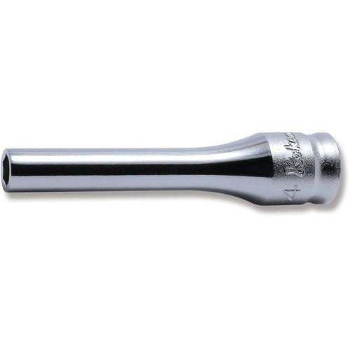 Ko-ken 2300MZ-8 1/4 Sq. Dr. Socket  8mm 6 point Length 50mm Z-series