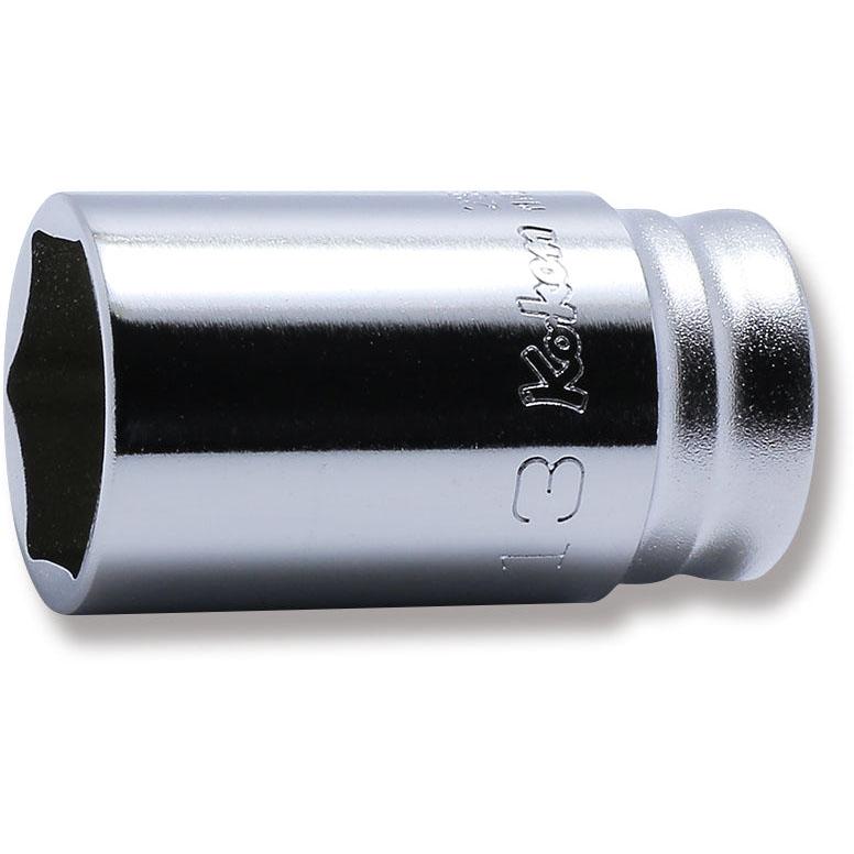 Ko-ken 2300XZ-13 1/4 Sq. Dr. Socket  13mm 6 point Length 30mm Z-series