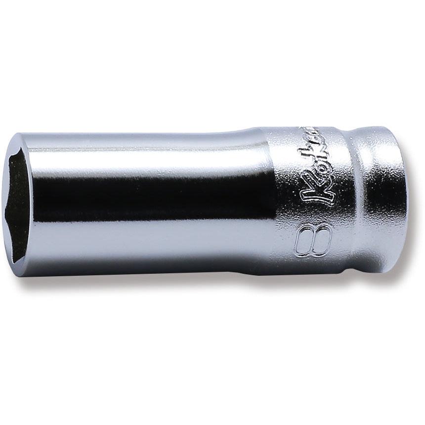 Ko-ken 2300XZ-8 1/4 Sq. Dr. Socket  8mm 6 point Length 30mm Z-series