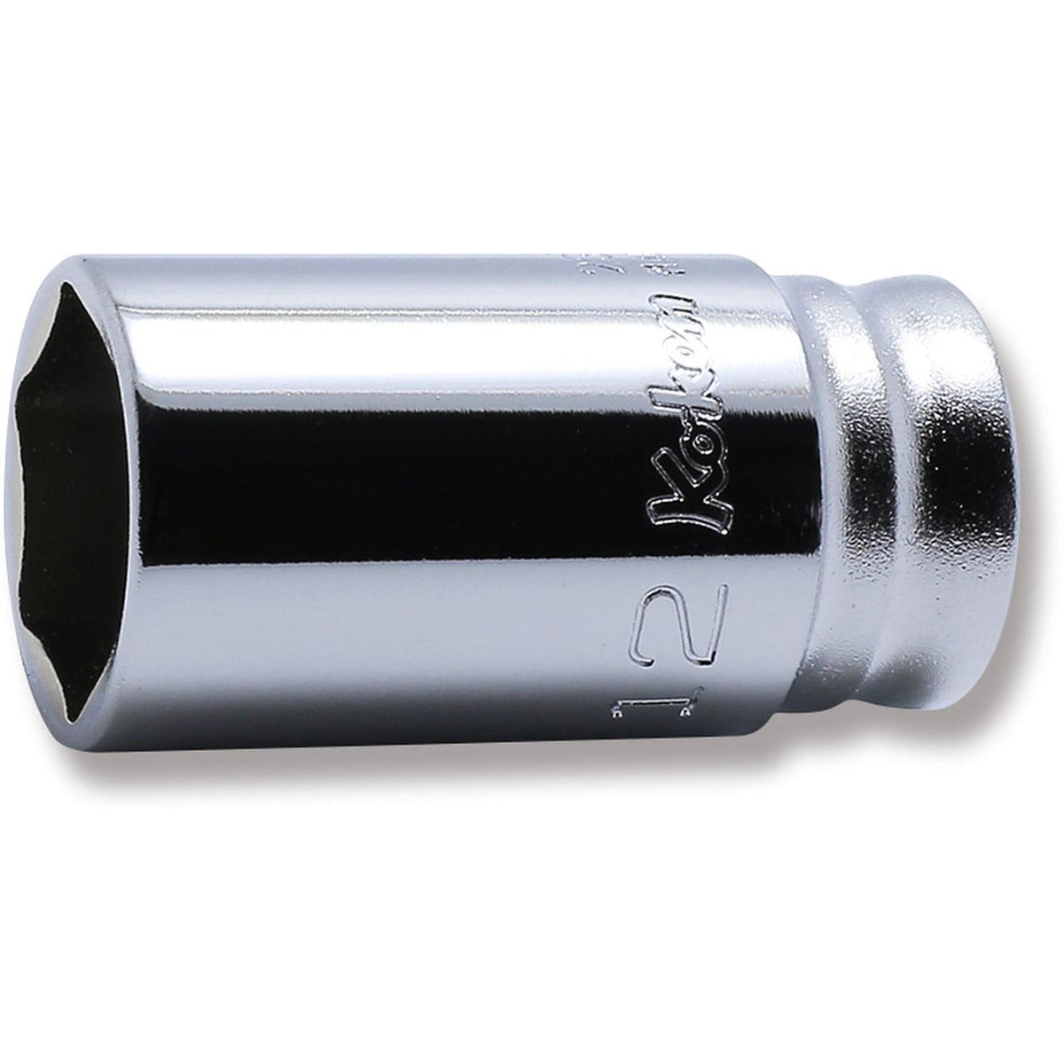 Ko-ken 2300XZ-12 1/4 Sq. Dr. Socket  12mm 6 point Length 30mm Z-series