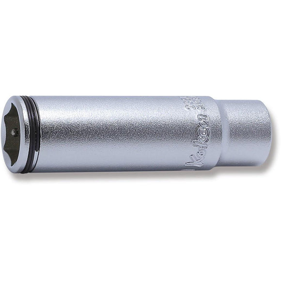 Ko-ken 2350M-10 1/4 Sq. Dr. Socket  10mm Nut Grip Length 50mm
