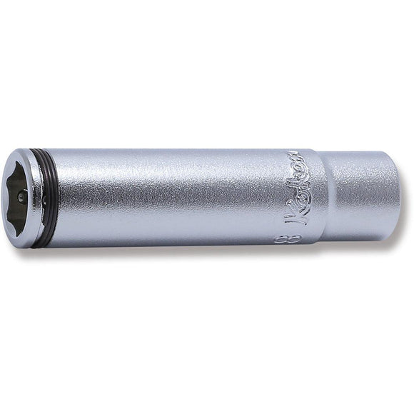 Ko-ken 2350M-8 1/4 Sq. Dr. Socket  8mm Nut Grip Length 50mm