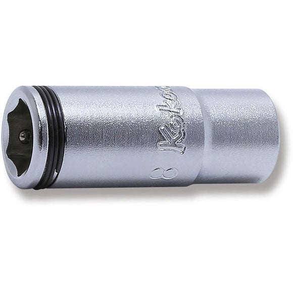 Ko-ken 2350X-8 1/4 Sq. Dr. Socket  8mm Nut Grip Length 32mm