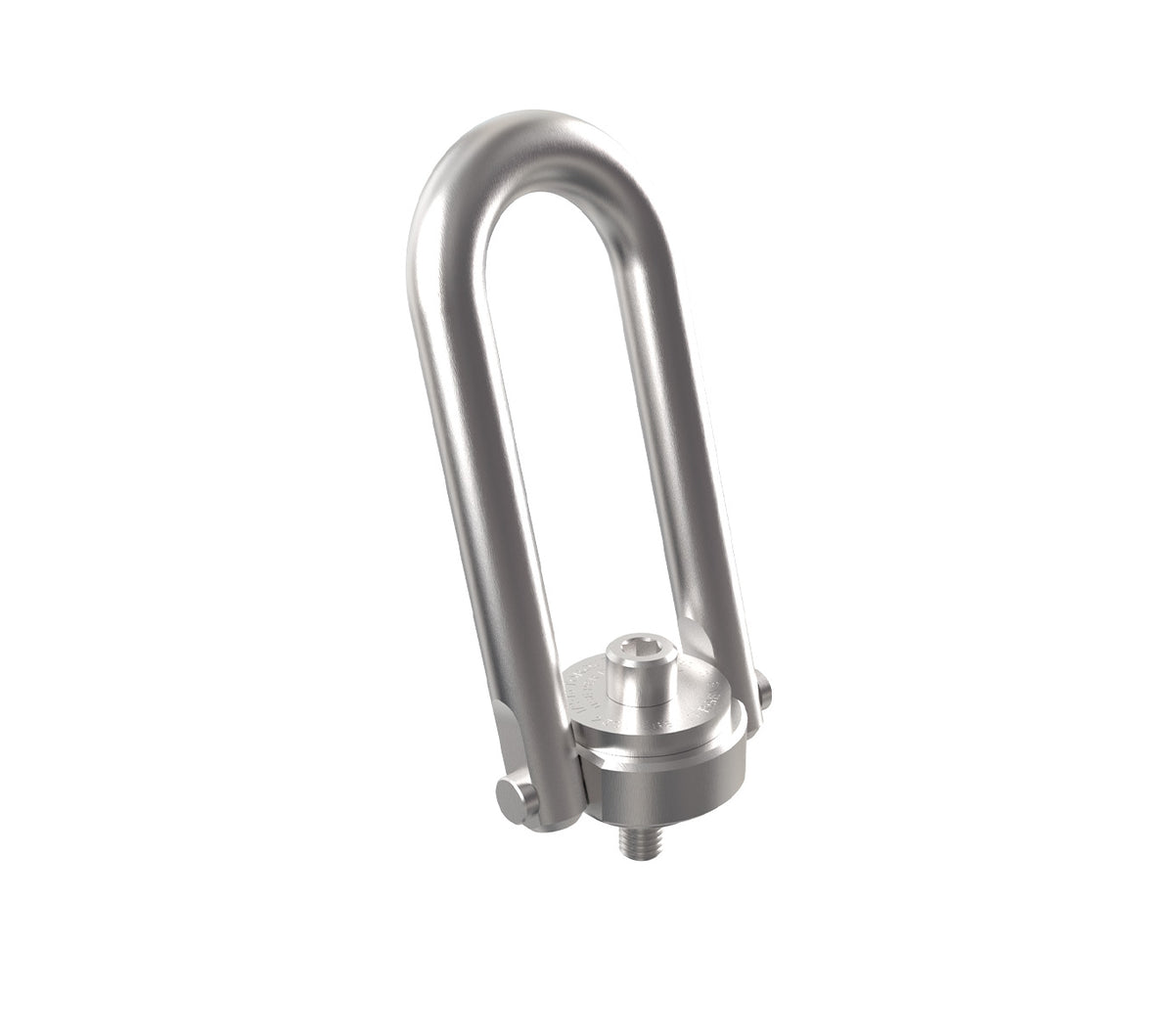 JERGENS HOIST RING, 2150 KG M20, LONG U-BAR, CENTER PULL, ENVIROLOX - 23568-E