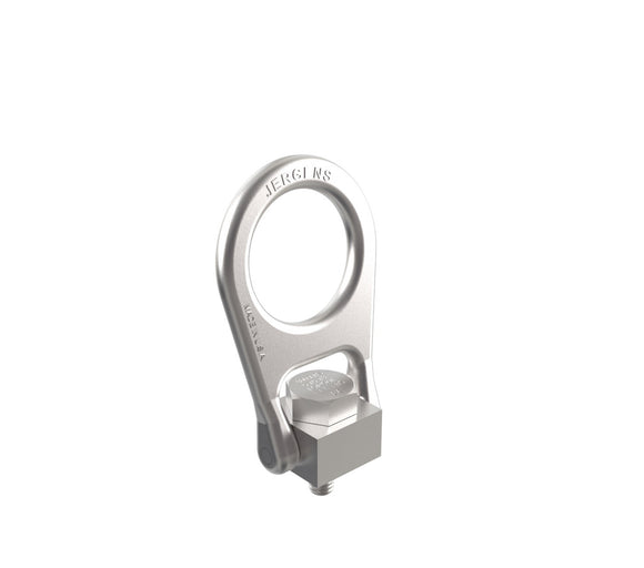 JERGENS HOIST RING, FORGED, M10X1.5 SS, CENTER PULL, C=15MM, 450 KG - 23958-SS
