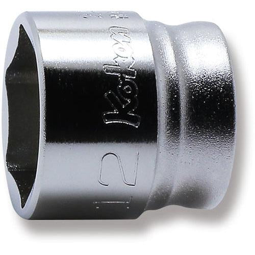 Ko-ken 2400MZ-12 1/4 Sq. Dr. Socket  12mm 6 point Length 15mm Z-series