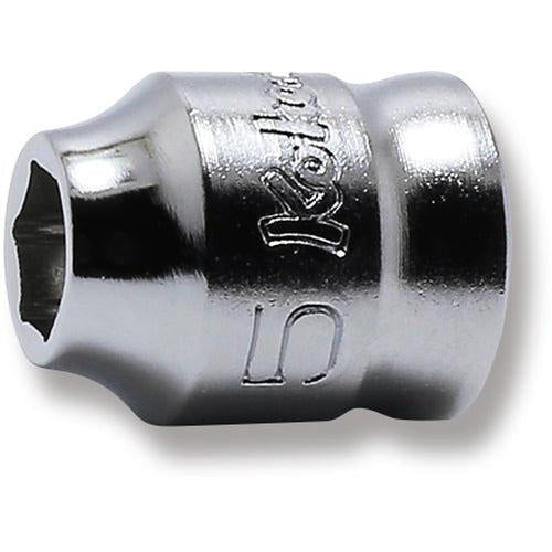 Ko-ken 2400MZ-5 1/4 Sq. Dr. Socket  5mm 6 point Length 14mm Z-series