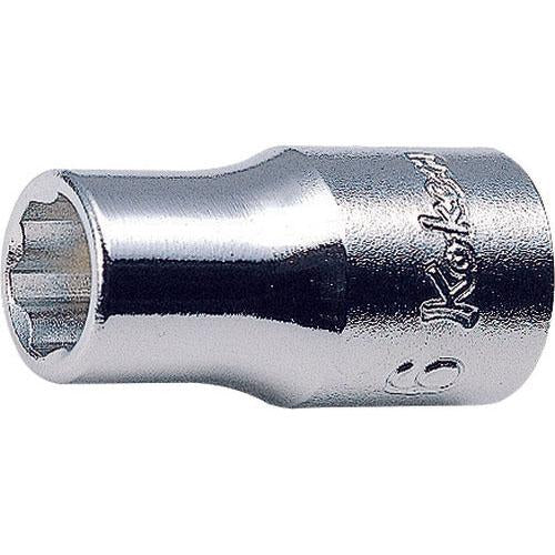 Ko-ken 2410M-10 1/4 Sq. Dr. Socket  10mm Surface Length 22mm