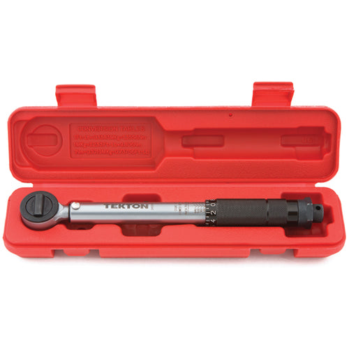 TEKTON KP8524330 3/8 in. Drive Click Torque Wrench (10-80 ft./lb.)
