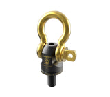 JERGENS HOIST RING, CP, SHACKLE STYLE, 5/8-11, C=.75, #4000 LBS WLL, W/BALL BRGS, AND SHACKLE FOR LIFTING RING - 24409