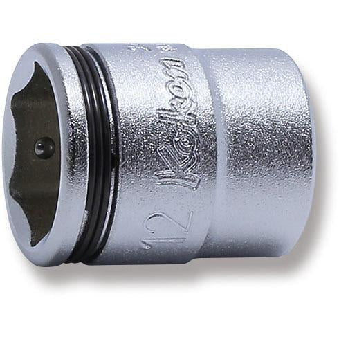 Ko-ken 2450MS-12 1/4 Sq. Dr. Socket  12mm Nut Grip Length 20mm