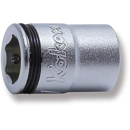 Ko-ken 2450MS-7 1/4 Sq. Dr. Socket  7mm Nut Grip Length 18mm