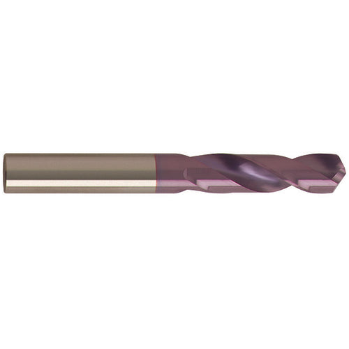 Guhring GD1124630027100 #36 Dia. x #36 Shank × 16 mm Flute Length × 46 mm OAL, 3xD, 118°, nano-FIREX, 2 Flute, External Coolant, Round Solid Carbide Drill
