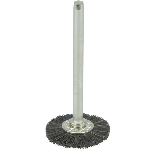 Weiler MK5526041 3/4" Diameter - Stiff Hair Mini Wheel Brush