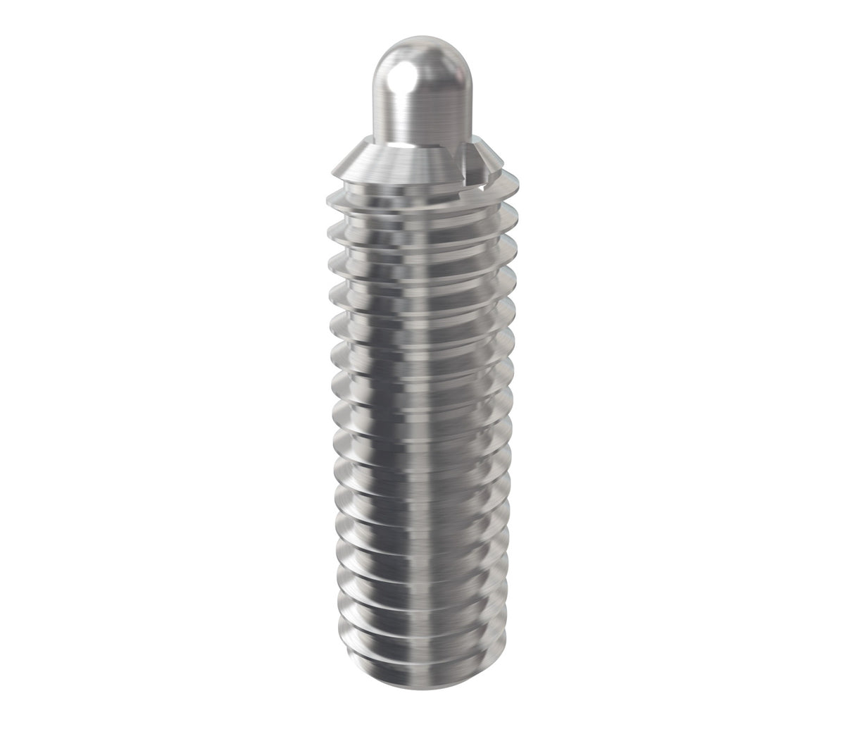 JERGENS SPRING PLUNGER, M4 X 0.7, SS, LF, SS TIP - 30880