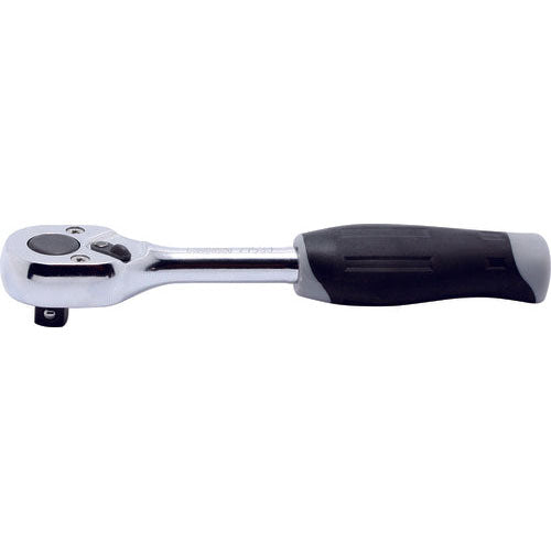 Ko-ken 2753J 1/4 Sq. Dr. Ratchet Handle  20 teeth  Length 115mm  Plastic Handle