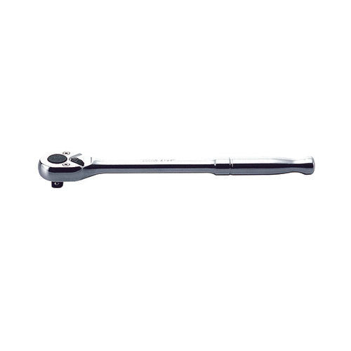 Ko-ken 2753P-160 1/4 Sq. Dr. Ratchet Handle  20 teeth  Length 160mm  Polished Handle