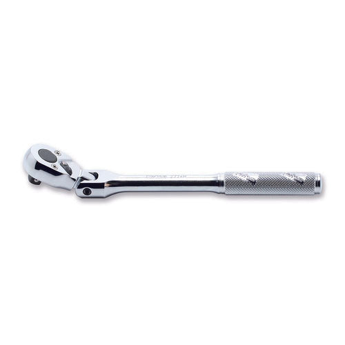 Ko-ken 2774N 1/4 Sq. Dr. Ratchet Handle  20 teeth  Length 161mm Flexible Head Metal Handle