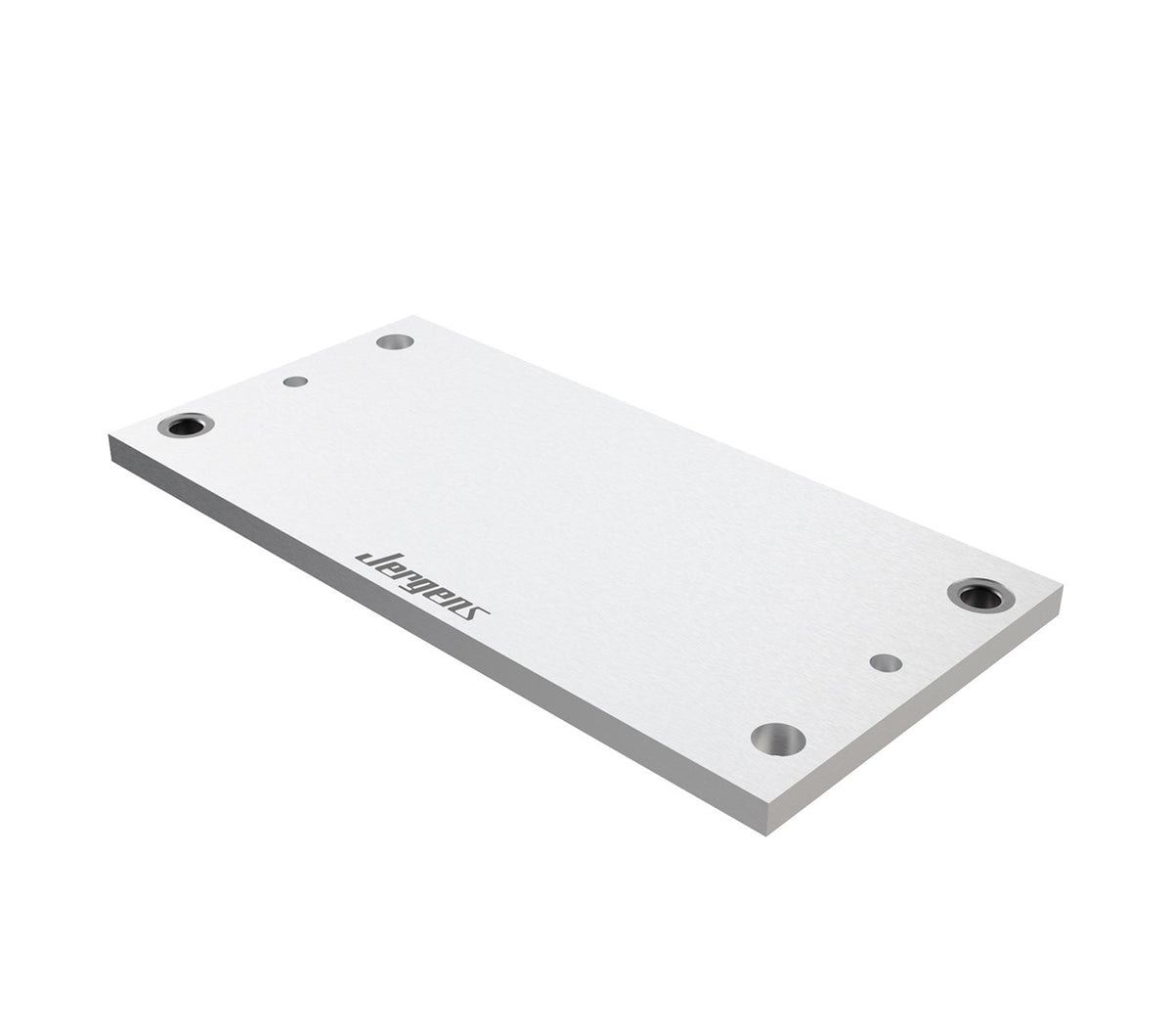 JERGENS FIXTURE PLATE, 9 7/8 X 20, 6.75 X 18 PATTERN, 20MM LINERS - 28741