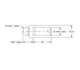 JERGENS TOOLING BALL, CARBIDE BALL - 29099