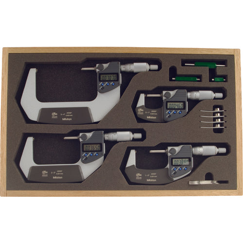 Mitutoyo MT80293-961-30 DIGIMATIC MICROMETER SETS/4PCS W/
