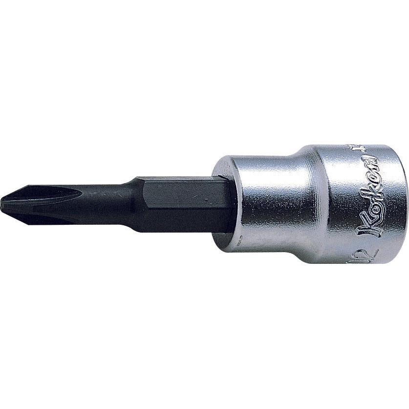 Ko-ken 3000-4 3/8 Sq. Dr. Bit Socket  PH4  Length 60mm
