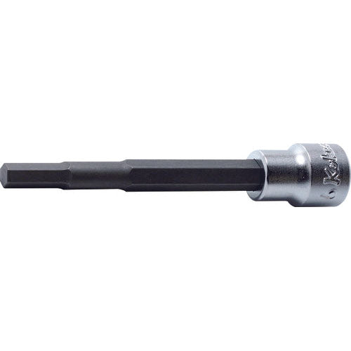 Ko-ken 3010M.100-6 3/8 Sq. Dr. Bit Socket  6mm Hex Length 100mm