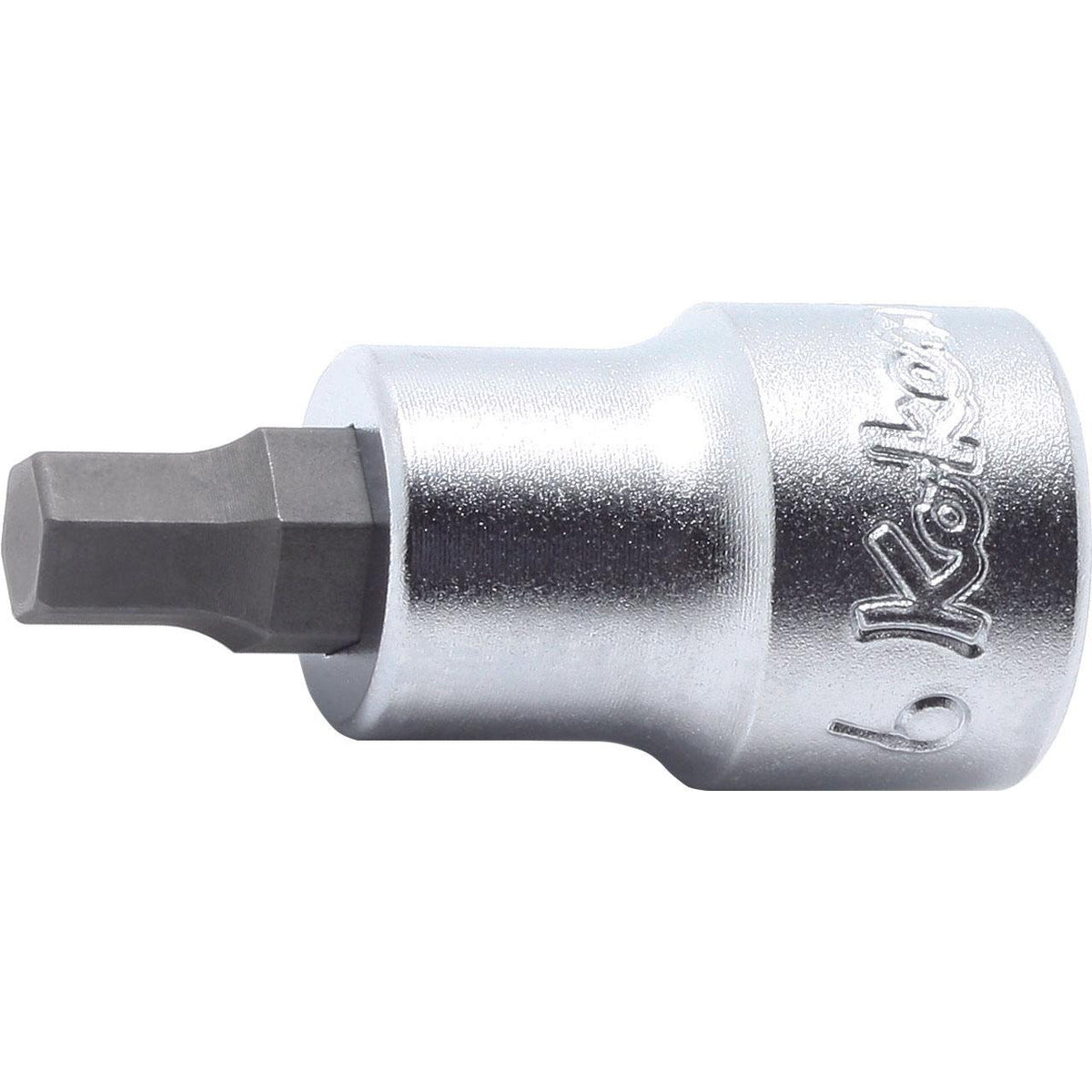 Ko-ken 3010M.38-6 3/8 Sq. Dr. Bit Socket  6mm Hex Length 38mm