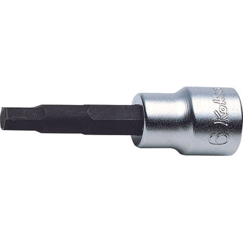 Ko-ken 3010M.62-4 3/8 Sq. Dr. Bit Socket  4mm Hex Length 62mm