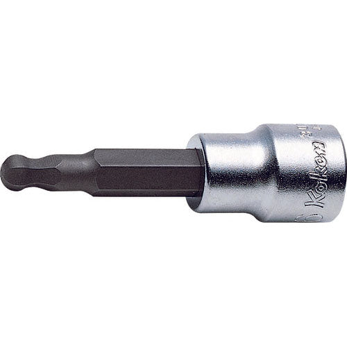 Ko-ken 3011M.62-5 3/8 Sq. Dr. Bit Socket  5mm Ballpoint Hex Length 62mm