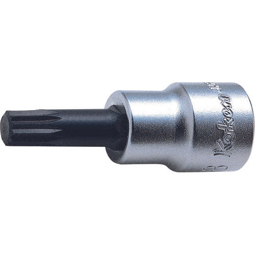Ko-ken 3020.50-M6 3/8 Sq. Dr. Bit Socket XZN M6 Triple Square Length 50mm