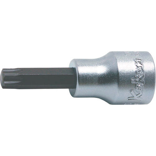 Ko-ken 3025.50-27IPR 3/8 Sq. Dr. Bit Socket TORXPLUS 27IPR Tamper Resistant Length 50mm