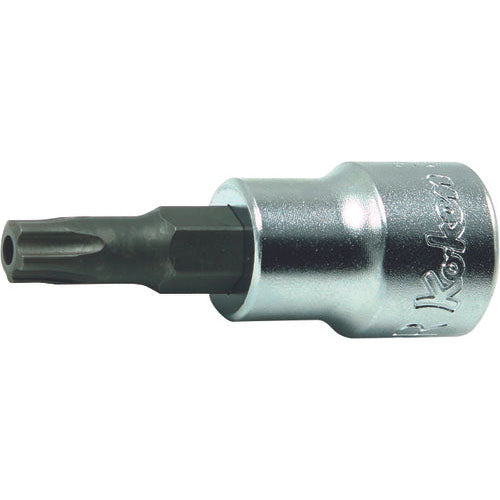 Ko-ken 3025.50-45IPR 3/8 Sq. Dr. Bit Socket TORXPLUS 45IPR Tamper Resistant Length 50mm