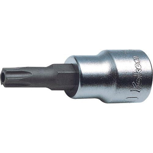 Ko-ken 3025.50-T30H 3/8 Sq. Dr. Bit Socket TORX T30H Tamper Resistant Length 50mm