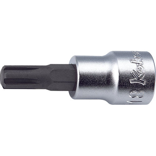 Ko-ken 3027.100-M5 3/8 Sq. Dr. Bit Socket Ribe-CV M5  Length 100mm