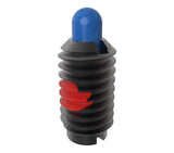 JERGENS SPRING PLNGR, SHORT 6-32 HF, DELRIN TIP, LOCKING - 30301