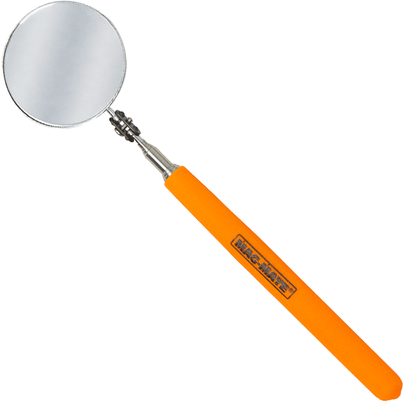 Industrial Magnetics MAG-MATE® Mirror Round Glass High-Visibility Orange 309S1HVO