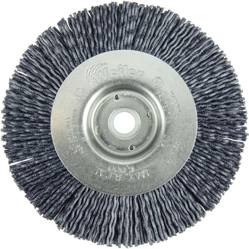 Weiler MK5131100 4" Diameter - Narrow Face Wheel - 0.043"/120 Grit - 1/2"-3/8" Arbor