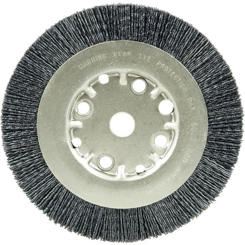Weiler MK5131135 6" Diameter - Narrow Face Wheel - 0.043"/120 Grit - 5/8"-1/2" Arbor