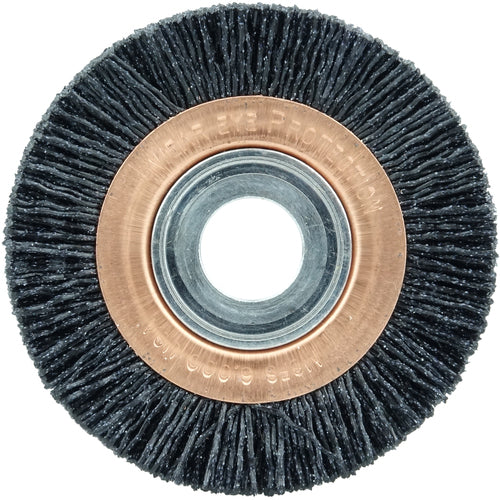 Weiler MK5131241 3" Diameter - Heavy Duty Narrow Face Wheel - 0.035"/80 Grit - 5/8"-1/2" Arbor