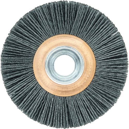 Weiler MK5131290 4" Diameter - Heavy Duty Narrow Face Wheel - 0.055"/80 Grit - 5/8"-1/2" Arbor