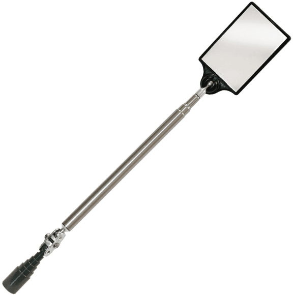 Industrial Magnetics MAG-MATE® Telescoping Rectangular Acrylic Inspection Mirror & Pickup Magnet 321A931