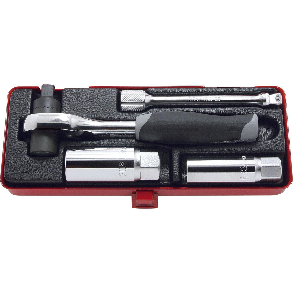 Ko-ken 3225A 3/8 Sq. Dr. Torque Ratchet Set     For Spark Plug 4 pieces