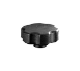 JERGENS KNOB, FLUTED THERMOPLASTIC, W/ 3/8-16 X.885 INSERT - 32352