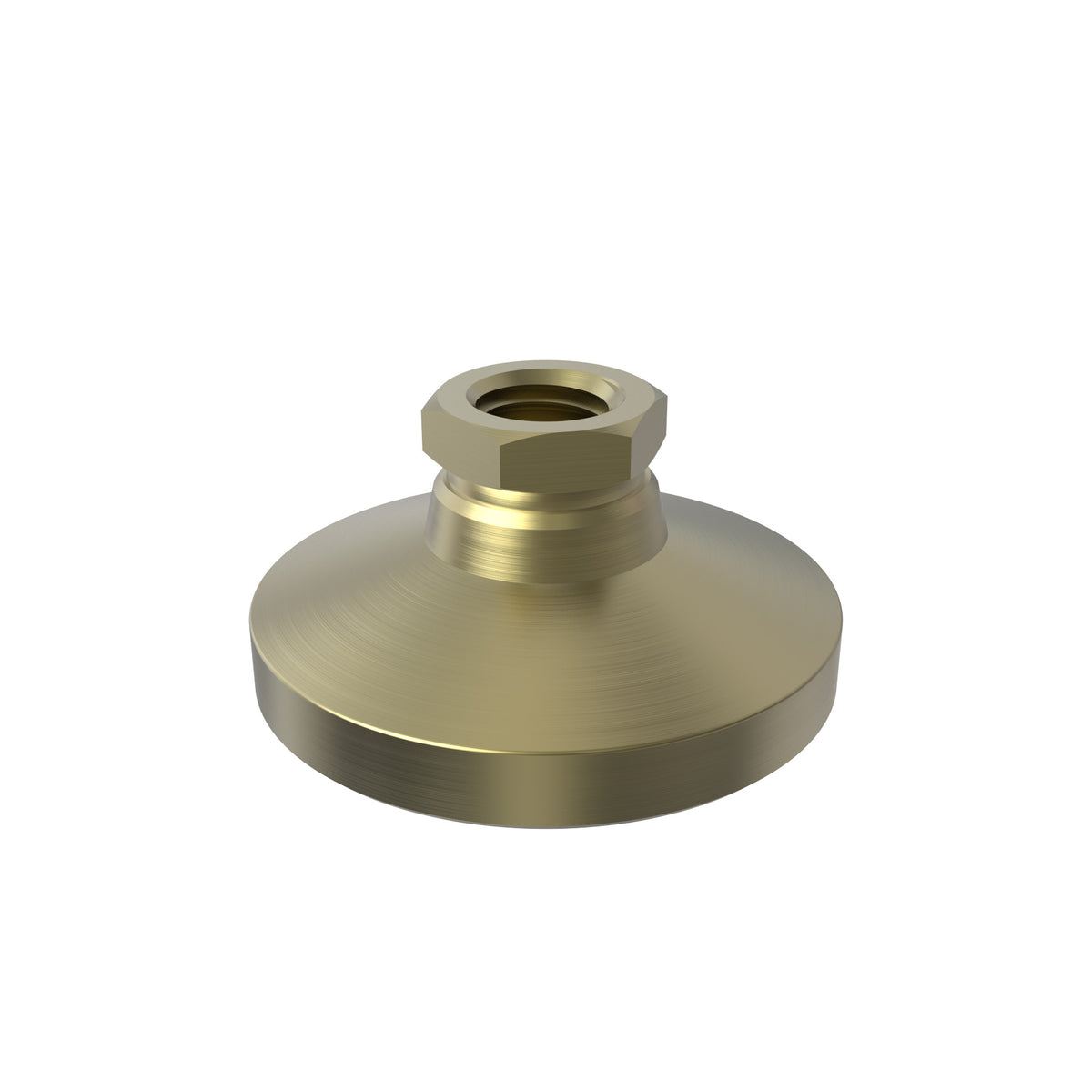 JERGENS LEVELING MOUNT, 10-32 550#, NON-SKID NO BLT - 32651