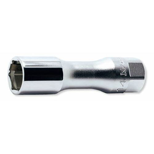 Ko-ken 3300CZ-20.8 3/8 Sq. Dr. Socket  20.8mm 6 point Length 70mm Spark Plug Socket Clip type