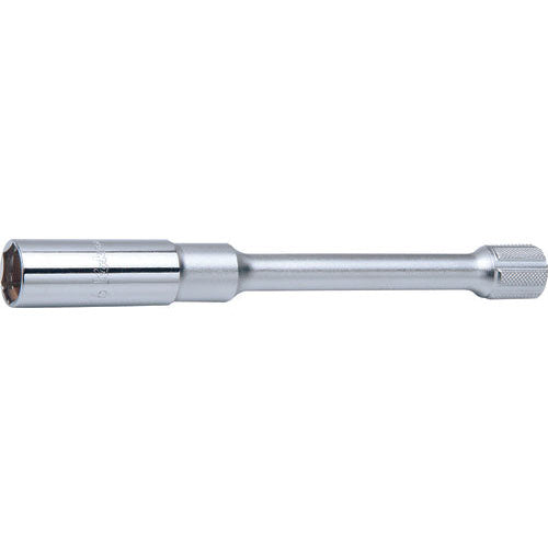 Ko-ken 3300C.180-20.8 3/8 Sq. Dr. Extension Spark Plug Socket  20.8mm 6 point Length 180mm Spring Clip