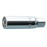 Ko-ken 3300C-18 3/8 Sq. Dr. Spark Plug Socket  18mm 6 point Length 70mm Spring Clip