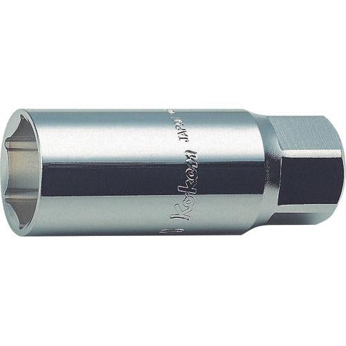 Ko-ken 3300S-18 3/8 Sq. Dr. Spark Plug Socket  18mm 6 point Length 70mm Rubber